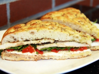 Grilled Chicken Focaccia